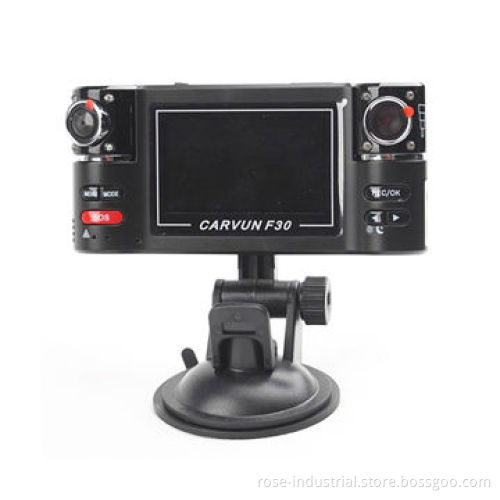 Car DVR with Dual Camera HD 720P H.264, 2.7-inch Screen